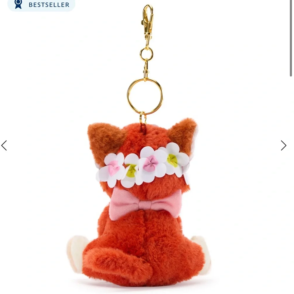 Disney Store Japan Dinah Small Soft Toy Keyring, Alice in Wonderland - 12.5cm - Picture 4 of 5